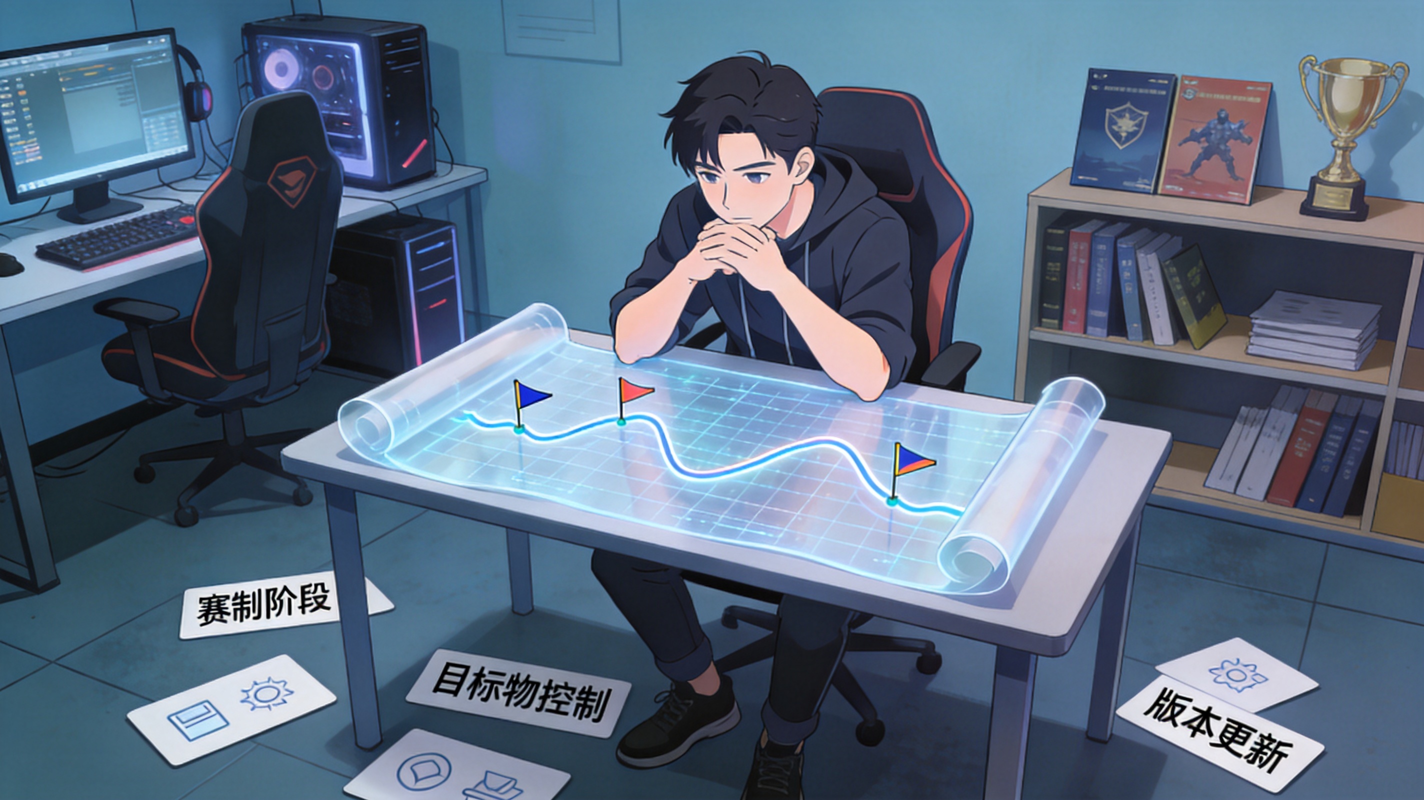电竞对局数据分析图表与经济差曲线展示
